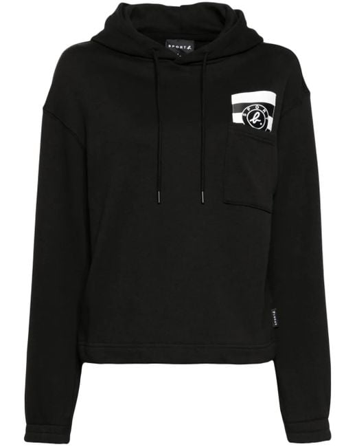 SPORT b. by agnès b. ロゴ パーカー Black
