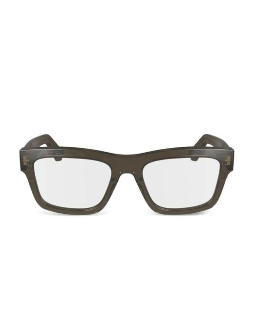 Calvin Klein Brown Square-Frame Glasses for men