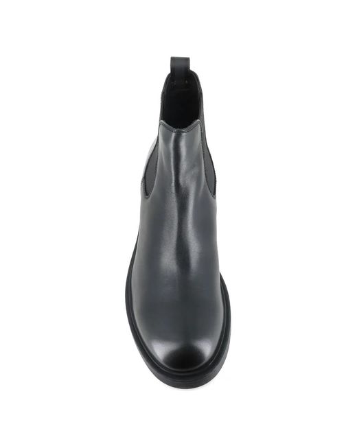 Officine Creative Black Chelsea Engineer/006 for men