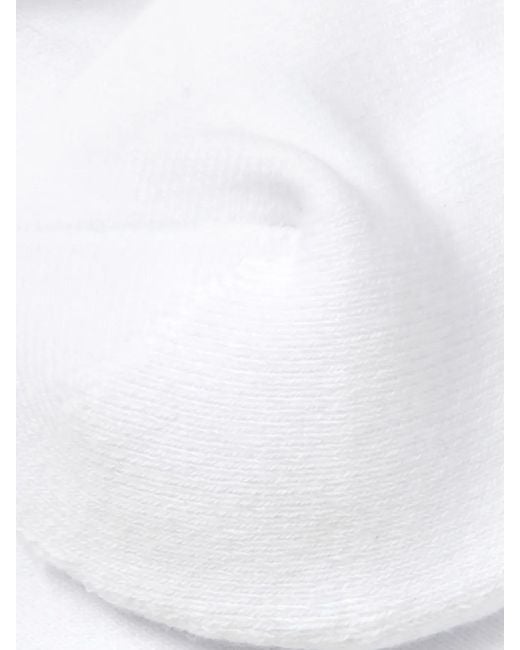 Aape By A Bathing Ape White Heart Graphic Socks for men