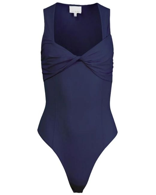 Fleur du Mal ツイスト ボディスーツ Blue