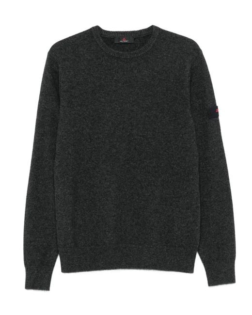 Pull À Patch Logo Peuterey pour homme en coloris Black