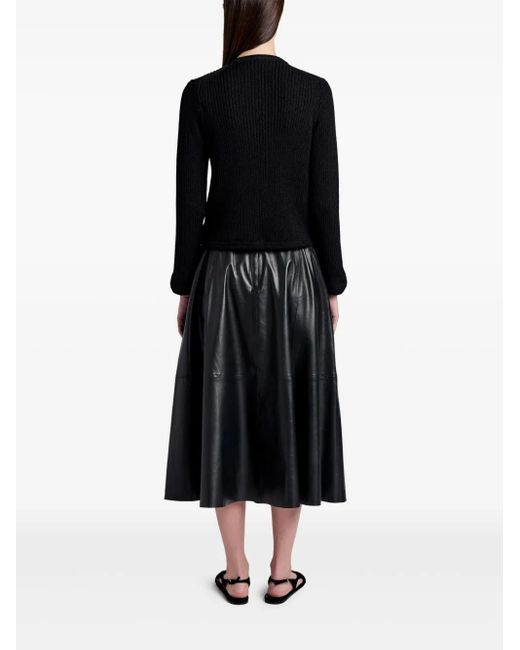 Proenza Schouler Black Wilson Cardigan