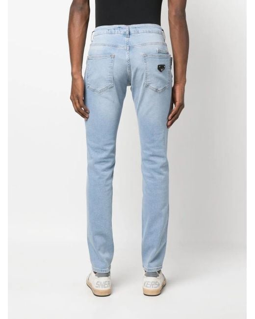 Vaqueros Slim Philipp Plein de hombre de color Blue