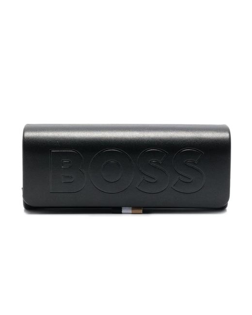 Boss 1596/S Sonnenbrille Mit Eckigem Gestell in Black für Herren