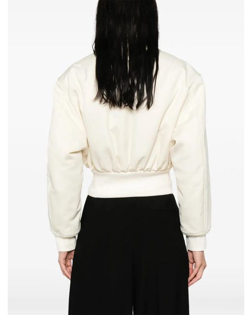 Chaqueta Con Cremallera Balenciaga de color White