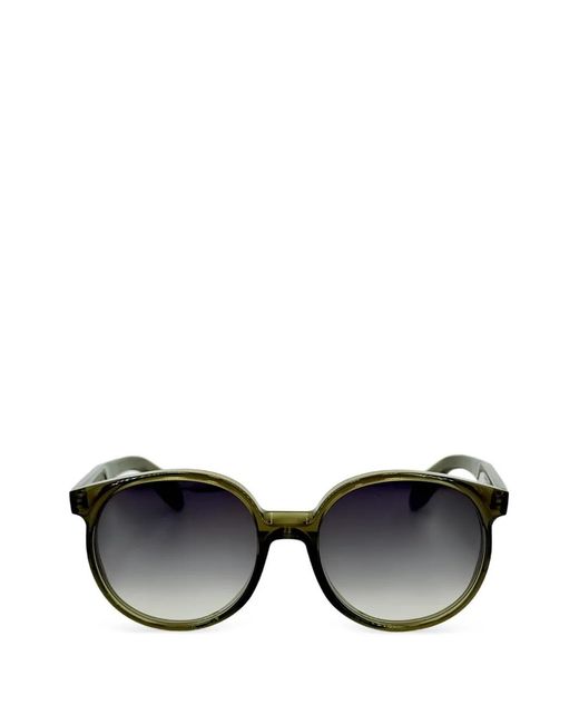 Cutler & Gross Black 1395 Round-Frame Sunglasses
