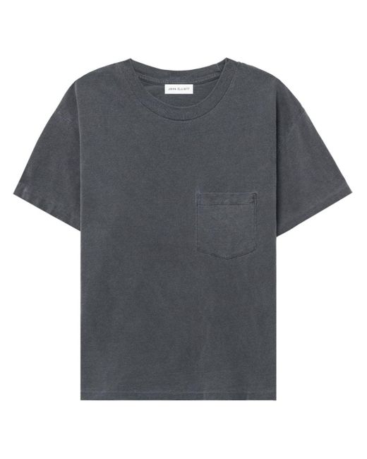Camiseta con efecto lavado John Elliott de hombre de color Gray