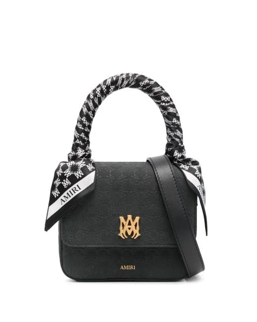Amiri Black Micro Ma Tote Bag