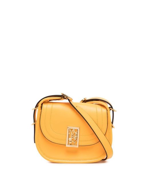 Mulberry Sadie Mini Satchel Bag in Orange | Lyst
