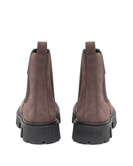Moncler Brown Boots for men
