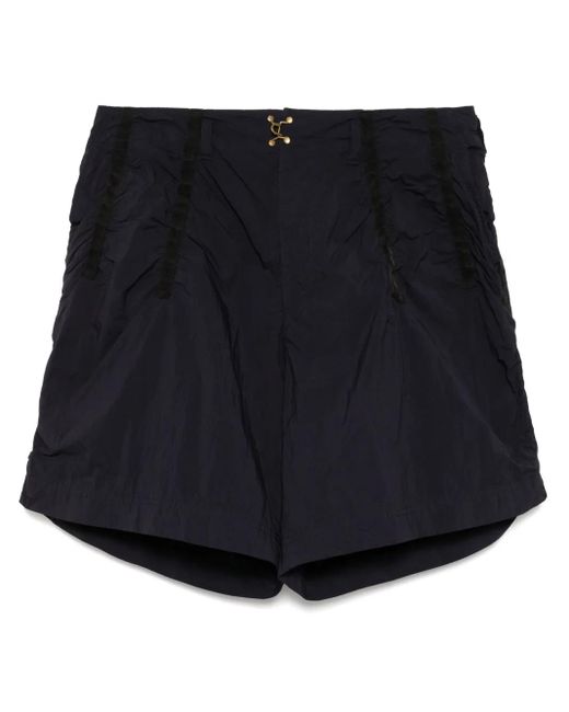 メンズ Kolor ストラップ ショートパンツ Black