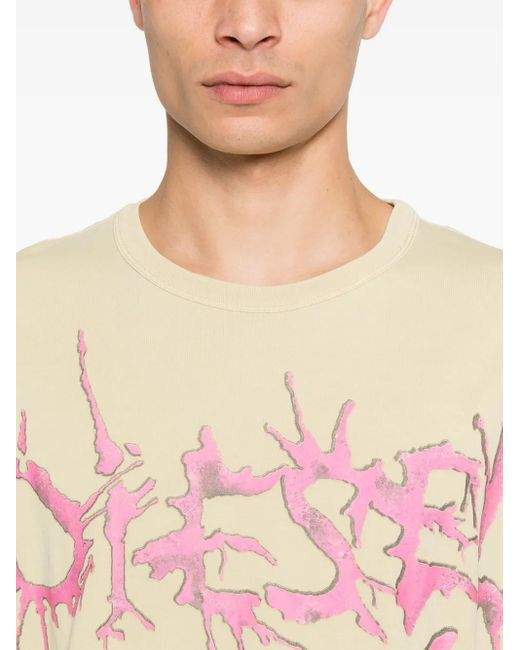 メンズ DIESEL T-boxt Tシャツ Pink