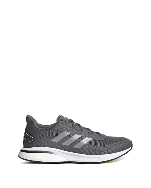 Adidas White Supernova Stripe Sneakers for men