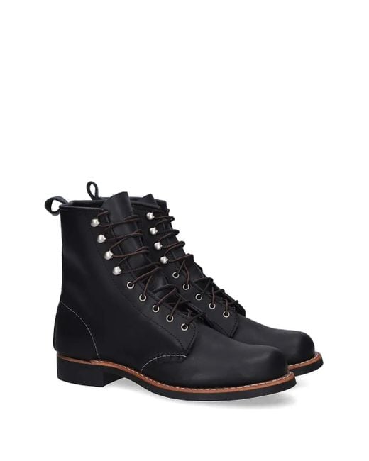 Red Wing Black Silversmith Boots for men