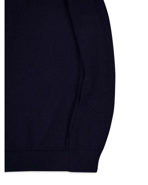 Fendi Blue Mirror Sweater