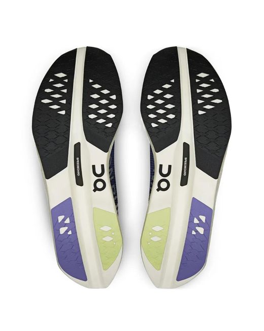 On Shoes Blue Cloudboom Volt Logo Sneakers for men