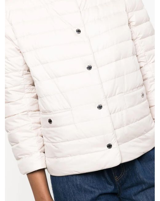 Moorer Natural Reversible Padded Jacket