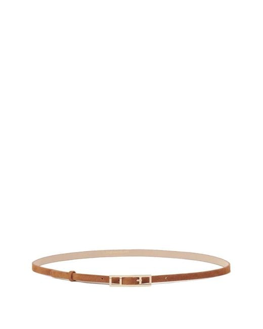 Fabiana Filippi White Buckle Belt
