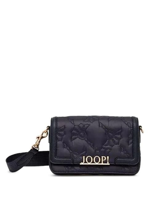 Borsa A Tracolla Ricamo Sousa Con Placca Logo di Joop! in Blue