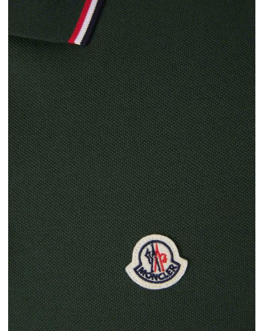 メンズ Moncler ポロシャツ Green