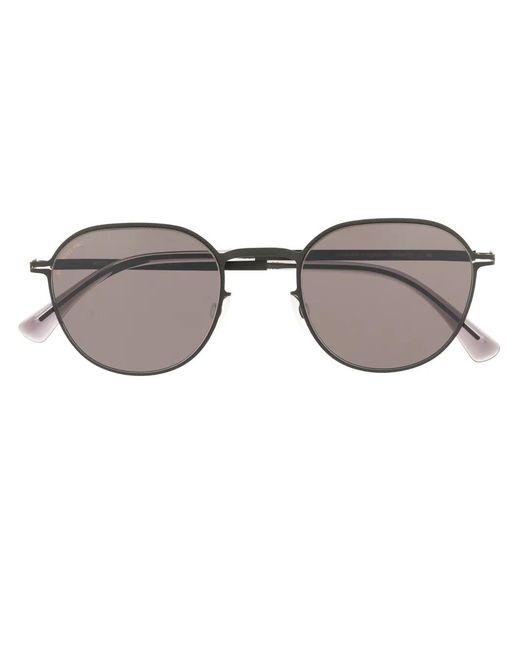 Mykita Gray Talvi Round-Frame Sunglasses