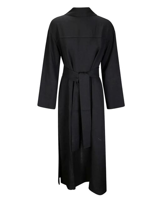 Studio Nicholson Black Belted Midi Dress