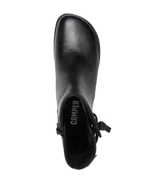 Camper Black Peu Cami Leather Boots