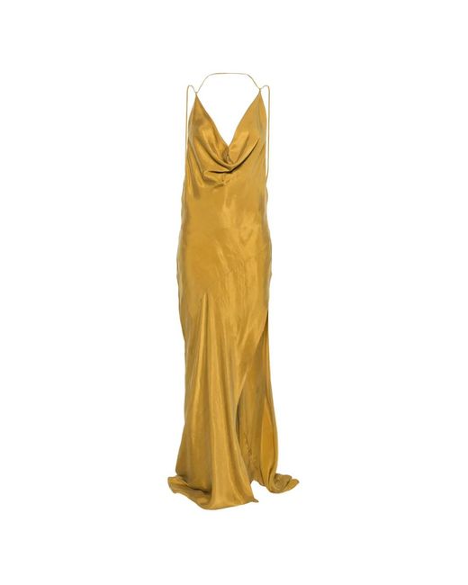 ANDAMANE Metallic Vera Maxi Dress