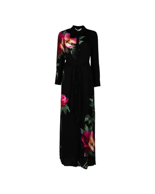 Alice + Olivia Black Chassidy Maxi Dress
