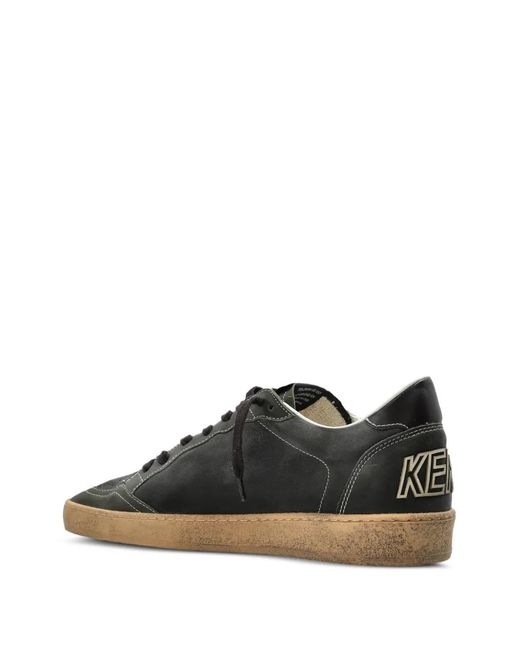 Golden Goose Deluxe Brand Green Ball Star Distressed-Effect Sneakers for men