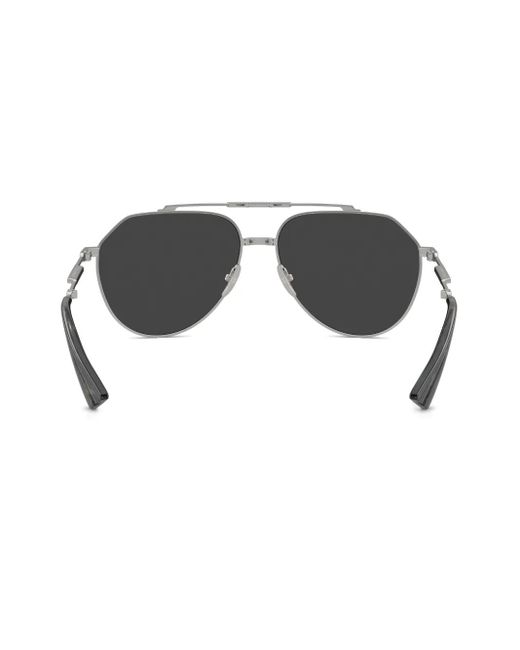 Dolce & Gabbana Gray Stefano Sunglasses for men
