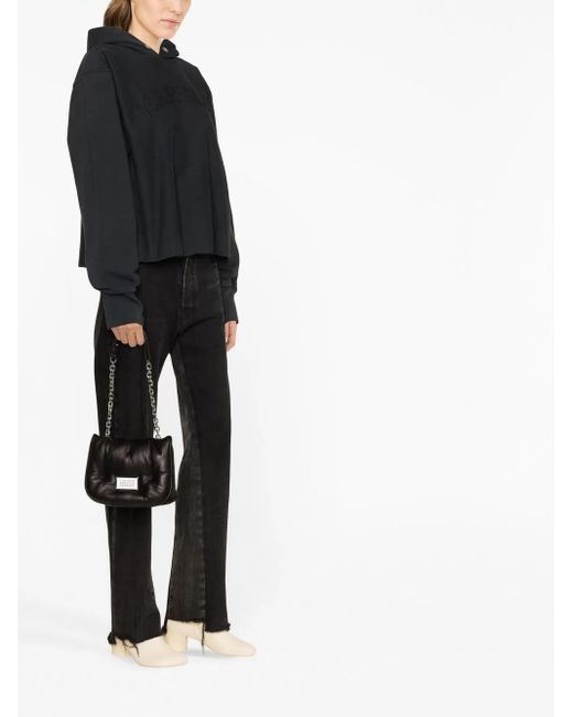 Maison Margiela Black Cotton Sweatshirt