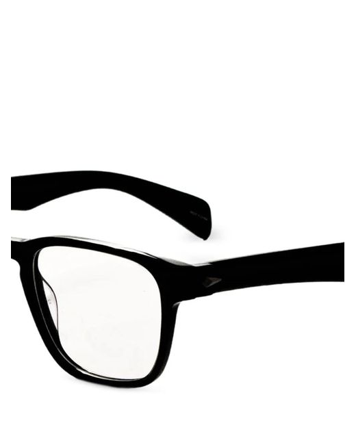 Rag & Bone Black Square-Frame Glasses for men