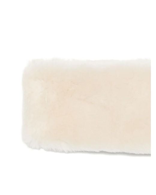 Totême Natural Shearling Headband