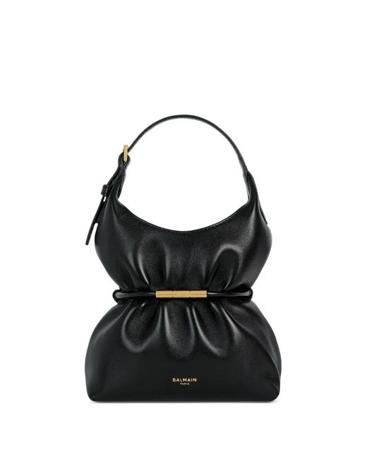 Balmain Black Sphynx Mini Bag