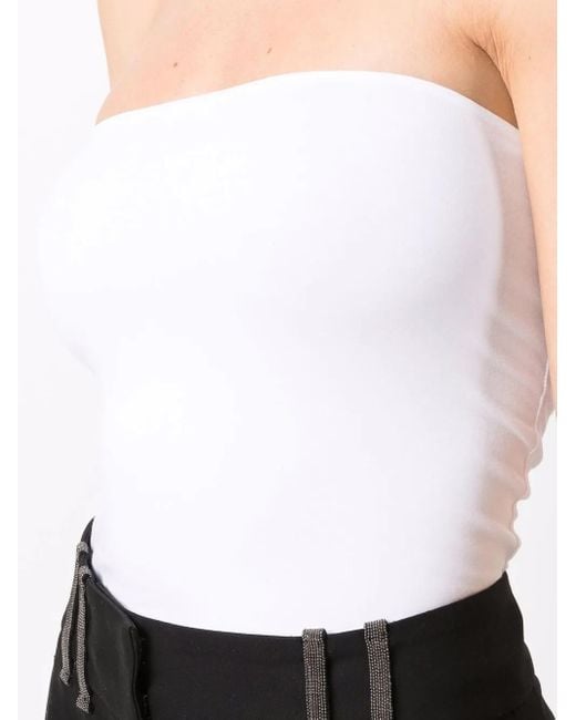 Brunello Cucinelli White Tank Top