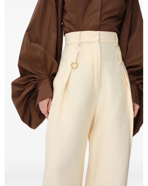 Concepto Natural Edge Wide-Leg Trousers