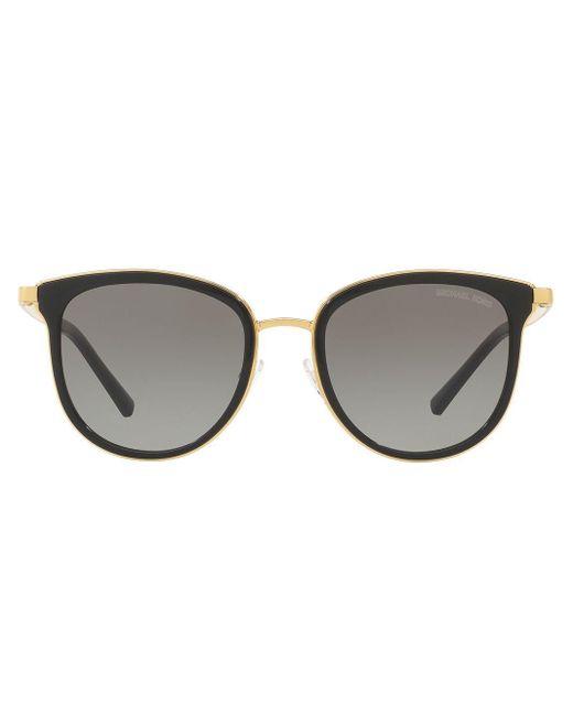 Round shaped sunglasses Michael Kors en coloris Black