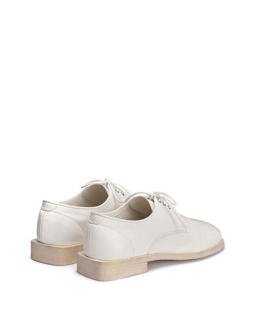 Lemaire White Anatomic Derby Shoes