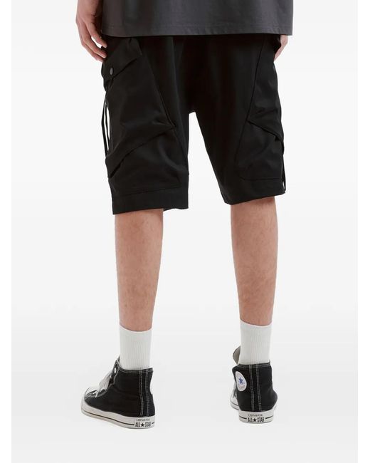 Musium Div. Black Short À Poches Zippées for men