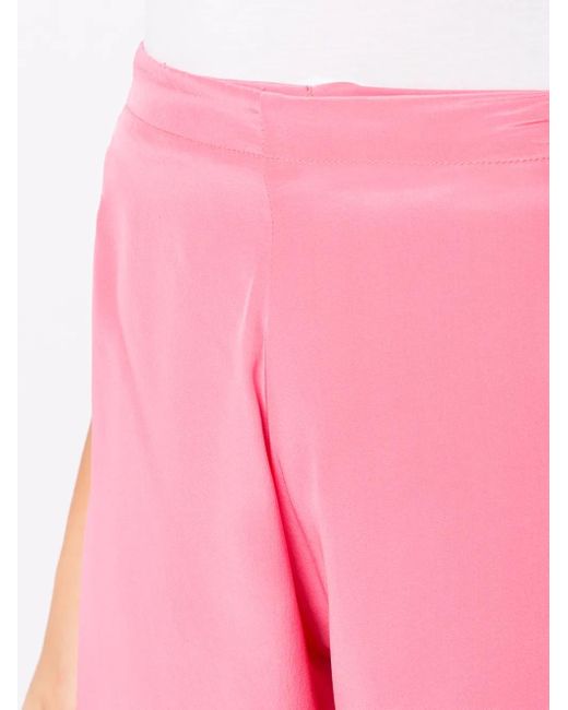 Amir Slama Pink Silk Palazzo Pants