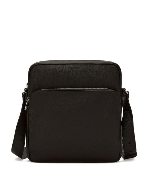 Bally Messengertas Met Rits in het Black voor heren