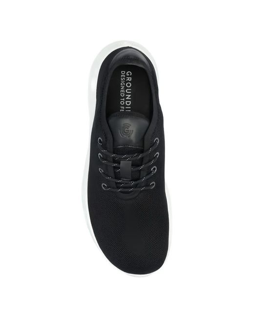Groundies Black Balance 2.0 Sneakers