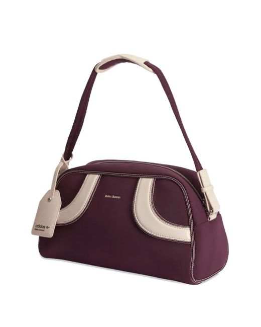Wales Bonner Purple X Adidas Top Handle Shoulder Bag