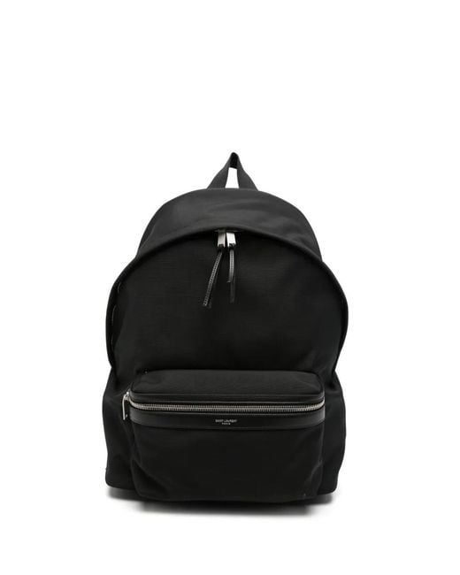 Saint Laurent Black City Backpack