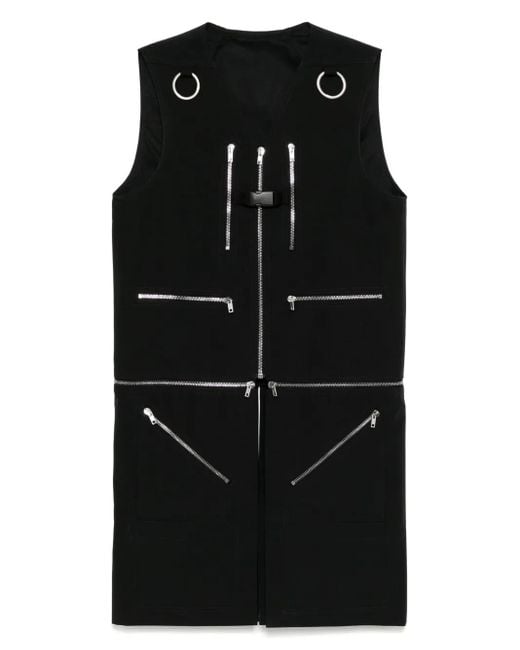 Rick Owens Black Headon Waistcoat