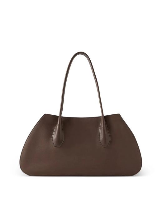 The Row Brown Alger Shoulder Bag