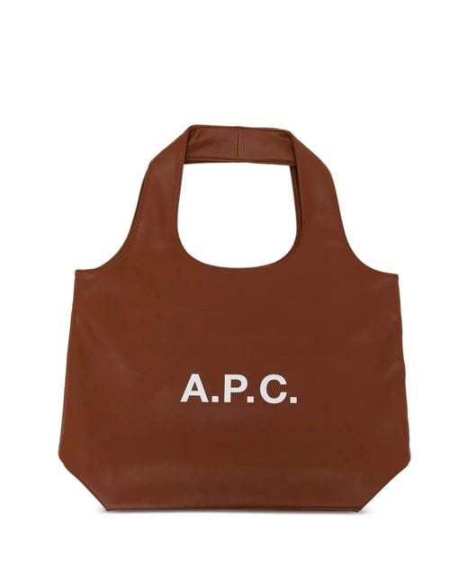 A.P.C. Brown Sac Cabas Ninon