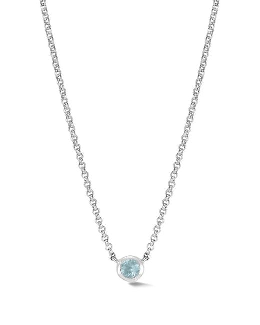 Dower & Hall Metallic Dewdrop-Pendant Necklace